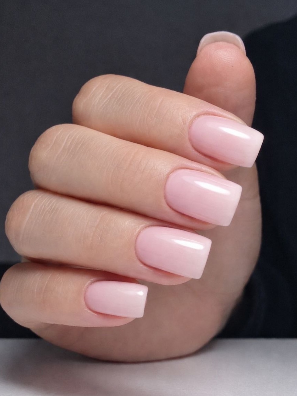 Real pink manicure from Lotus Studio